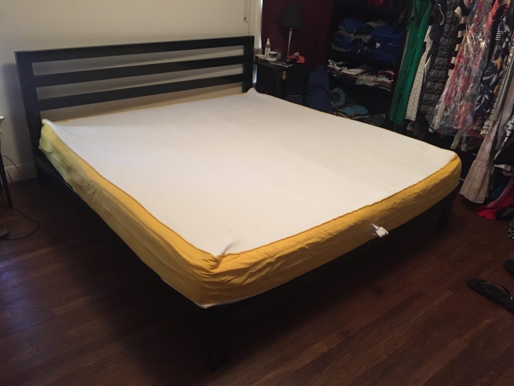 eve mattress topper 4-ft by 6ft 3